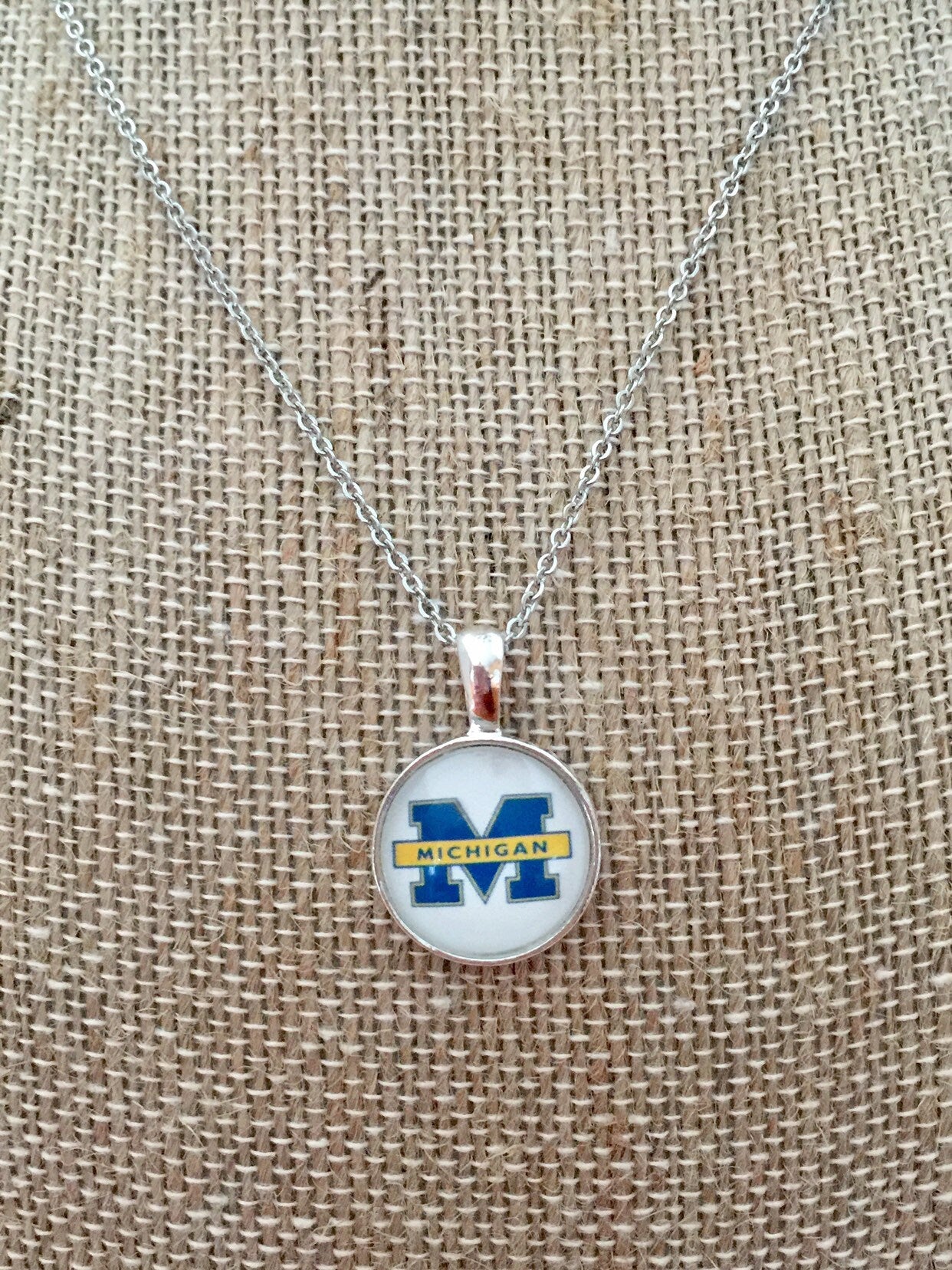 CUSTOM College Necklaces - Northwood University and Saginaw Valley State