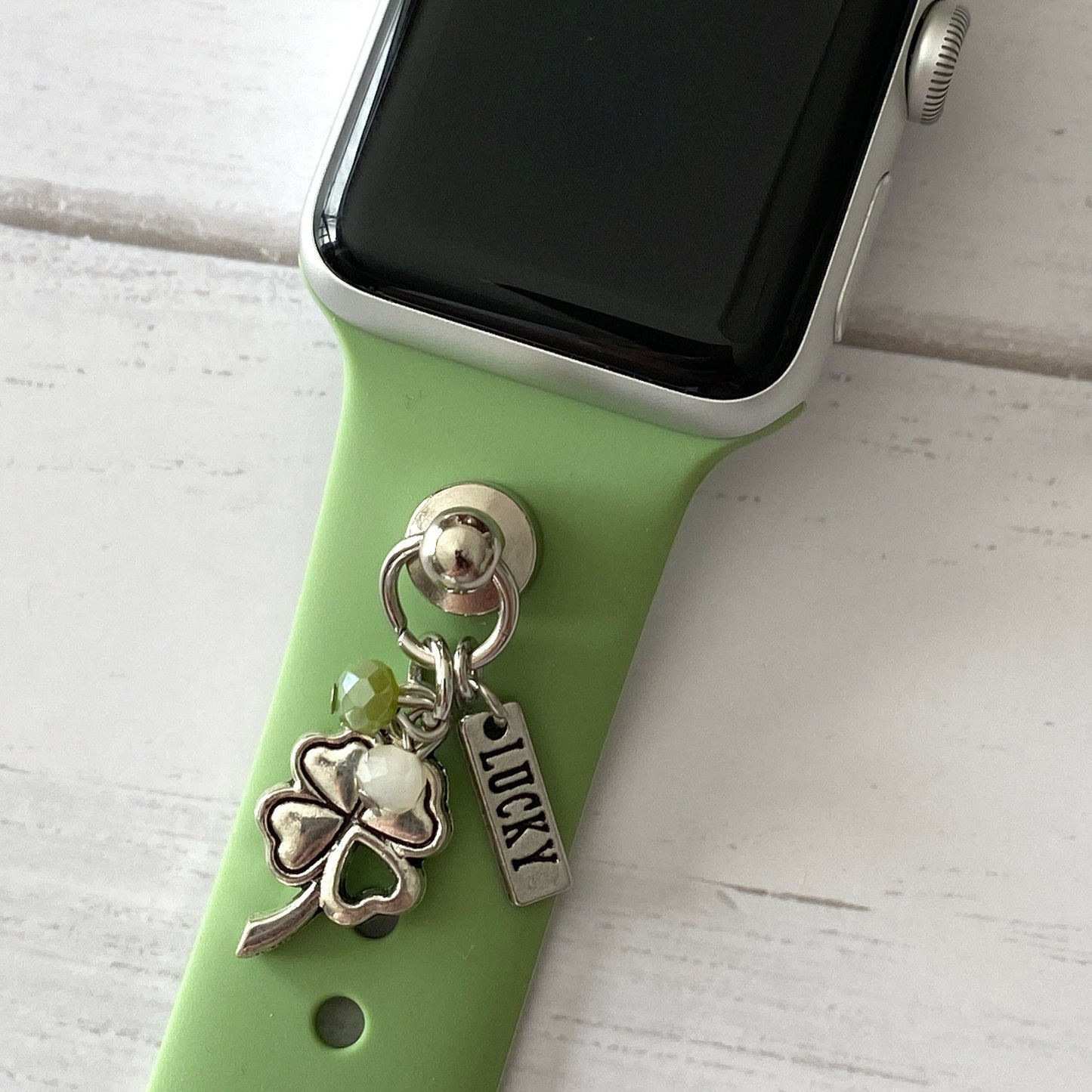 St. Patrick's Day Universal Watch Band Charms, Watchband Jewelry, Fit Most All Smartwatch Bands, Apple Watch Bands