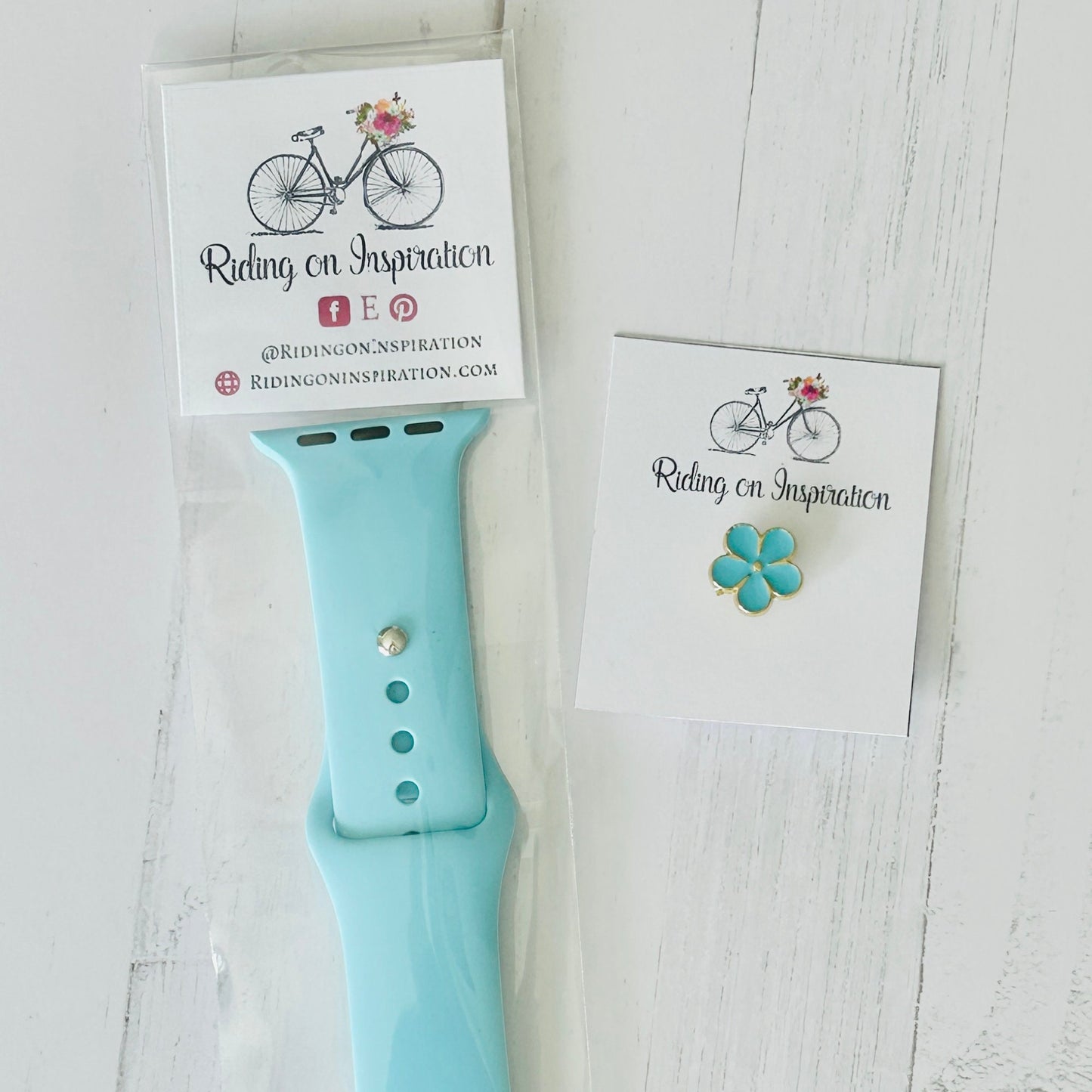 Flower Stud Apple Watchband, Floral Watchband, Watch Jewelry, Watch Studs, Apple Watchband, Spring Watchband, Summer Watchband