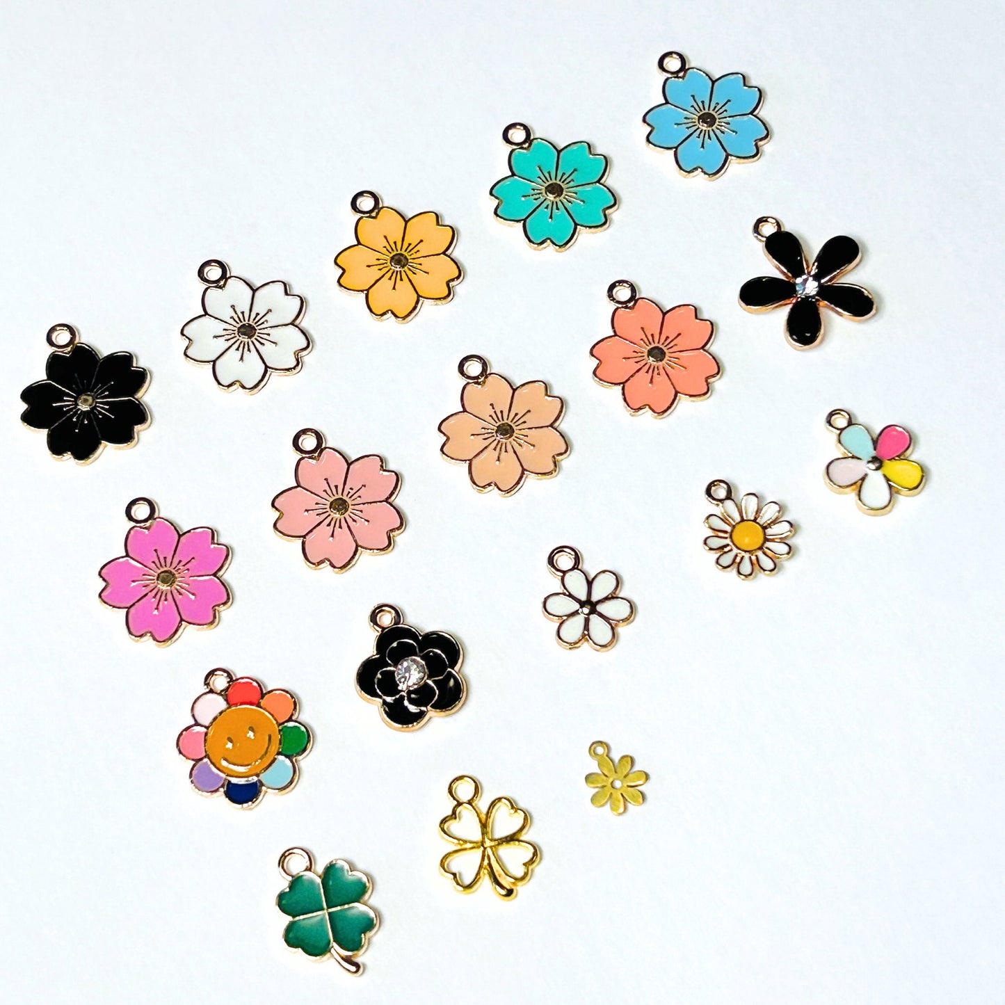 Add Ons - Flower Charms, Enamel Charms, Colored Charms, Charm Personalization
