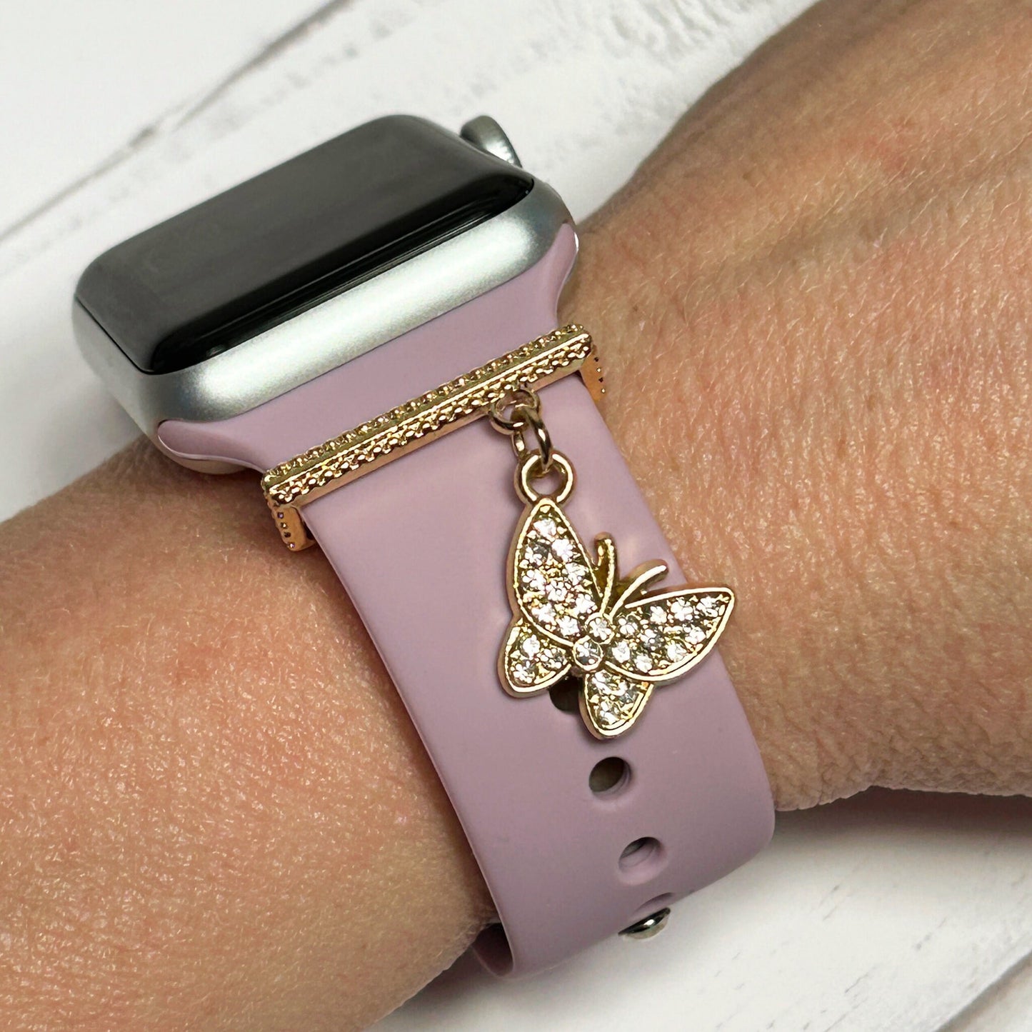 Spring Butterfly Watchband Charms, Watchband Jewelry, Spring Watchbands