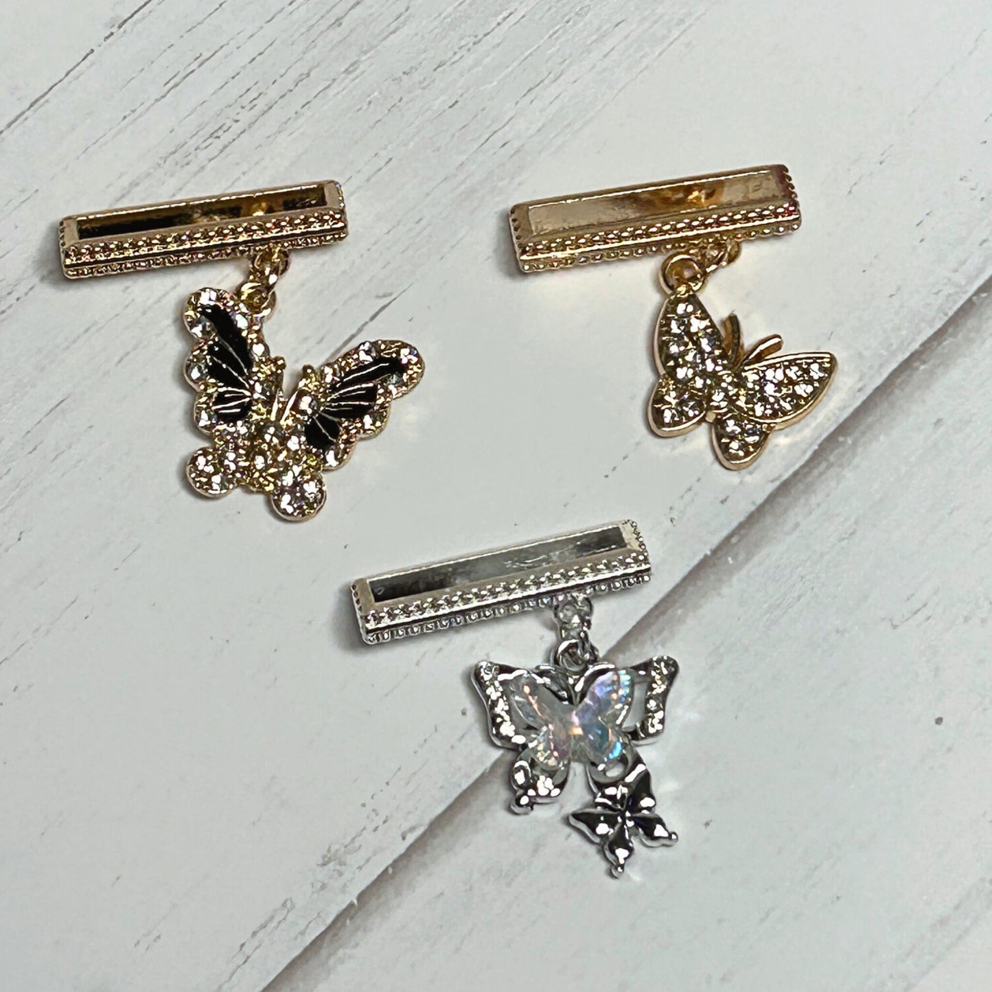 Spring Butterfly Watchband Charms, Watchband Jewelry, Spring Watchbands