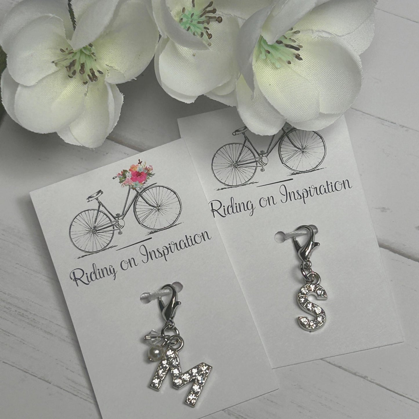 Choose your Charm Set, Initial Watchband Charms for Milanese Loop Style Watchbands, Personalized Jewelry, Custom Watchband