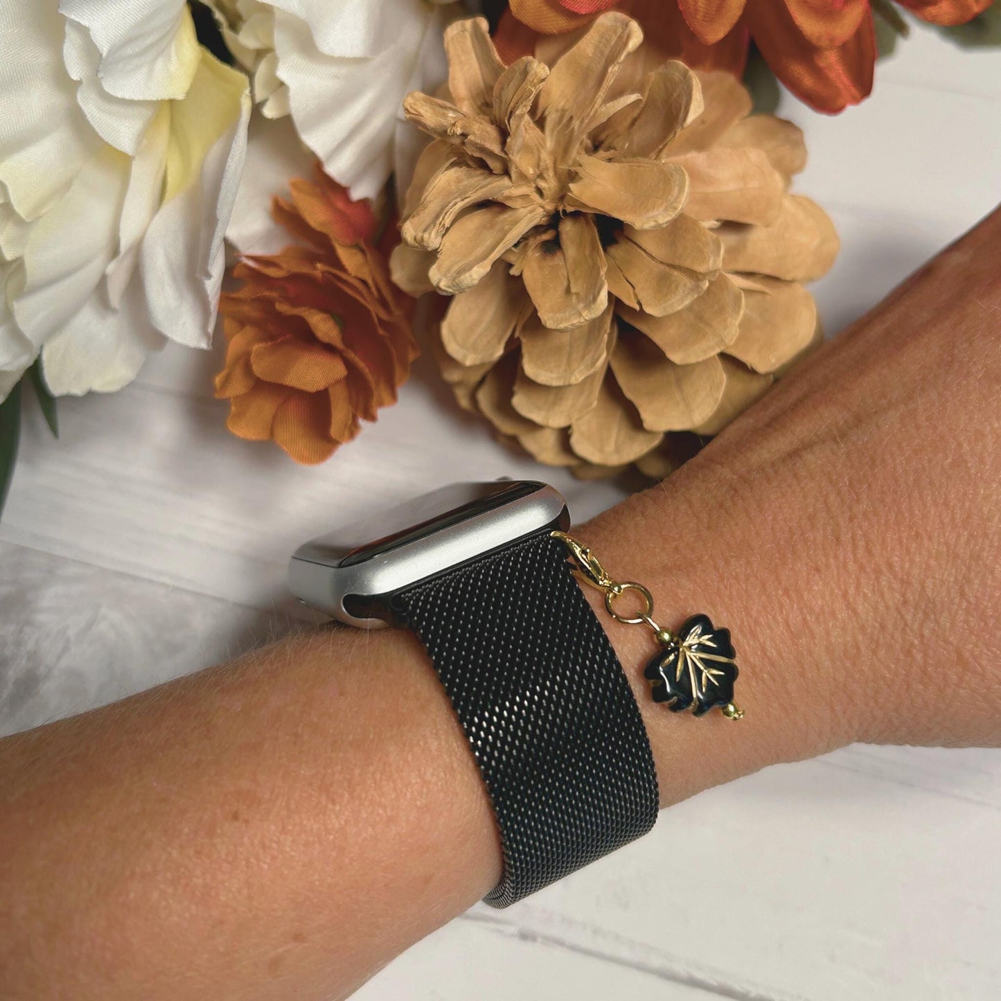Fall Apple Watchband or Charm Set for Apple Watches, Fall Jewelry, Fall Watchbands, Autumn Watchbands, Size 38/40/41