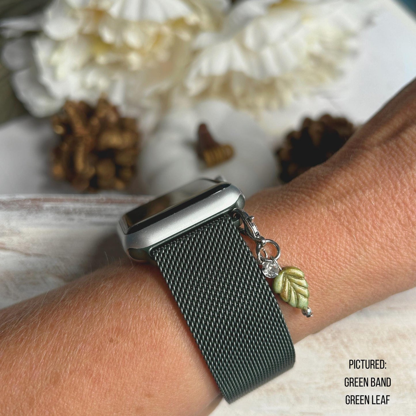 Fall Apple Watchband and Charm Set for Apple Watches, Halloween Watchbands, Fall Watchbands, Autumn Watchbands, Size 38/40/41