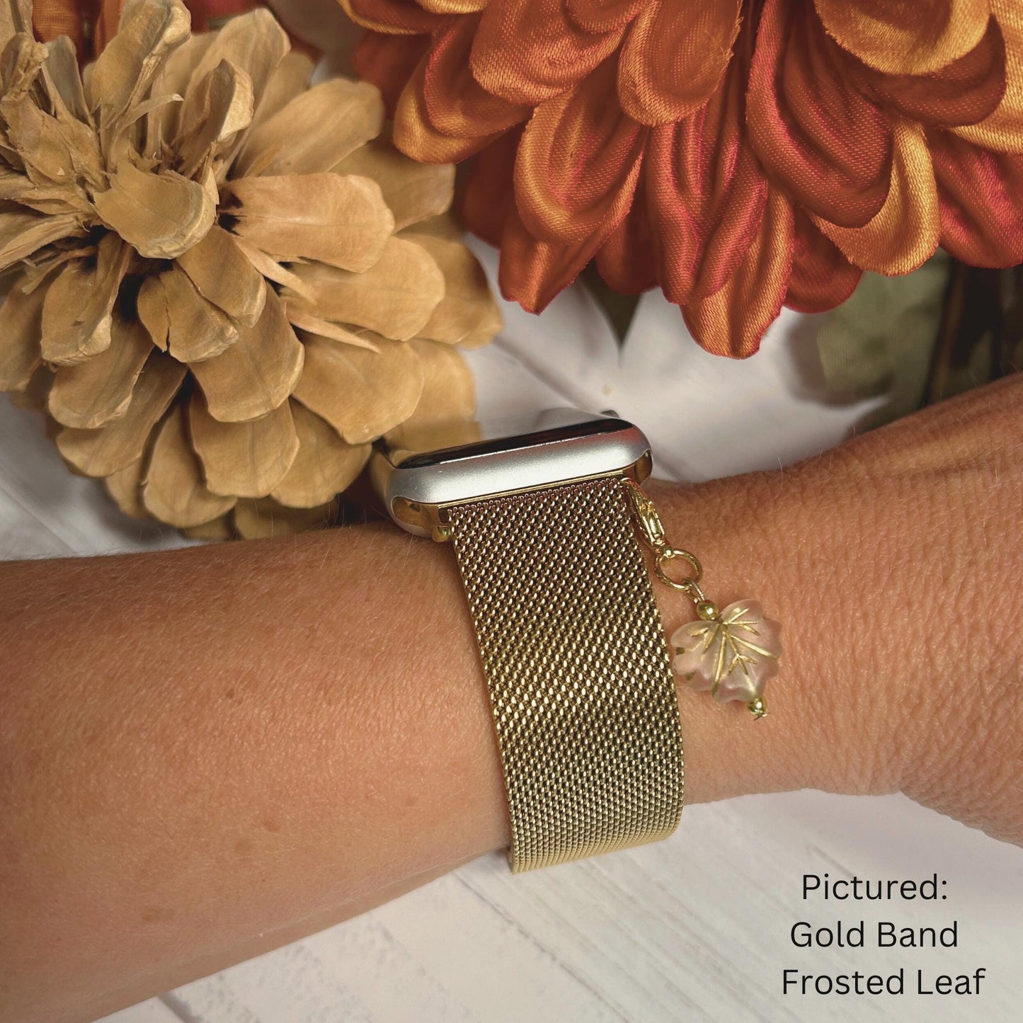 Fall Apple Watchband or Charm Set for Apple Watches, Fall Jewelry, Fall Watchbands, Autumn Watchbands, Size 38/40/41