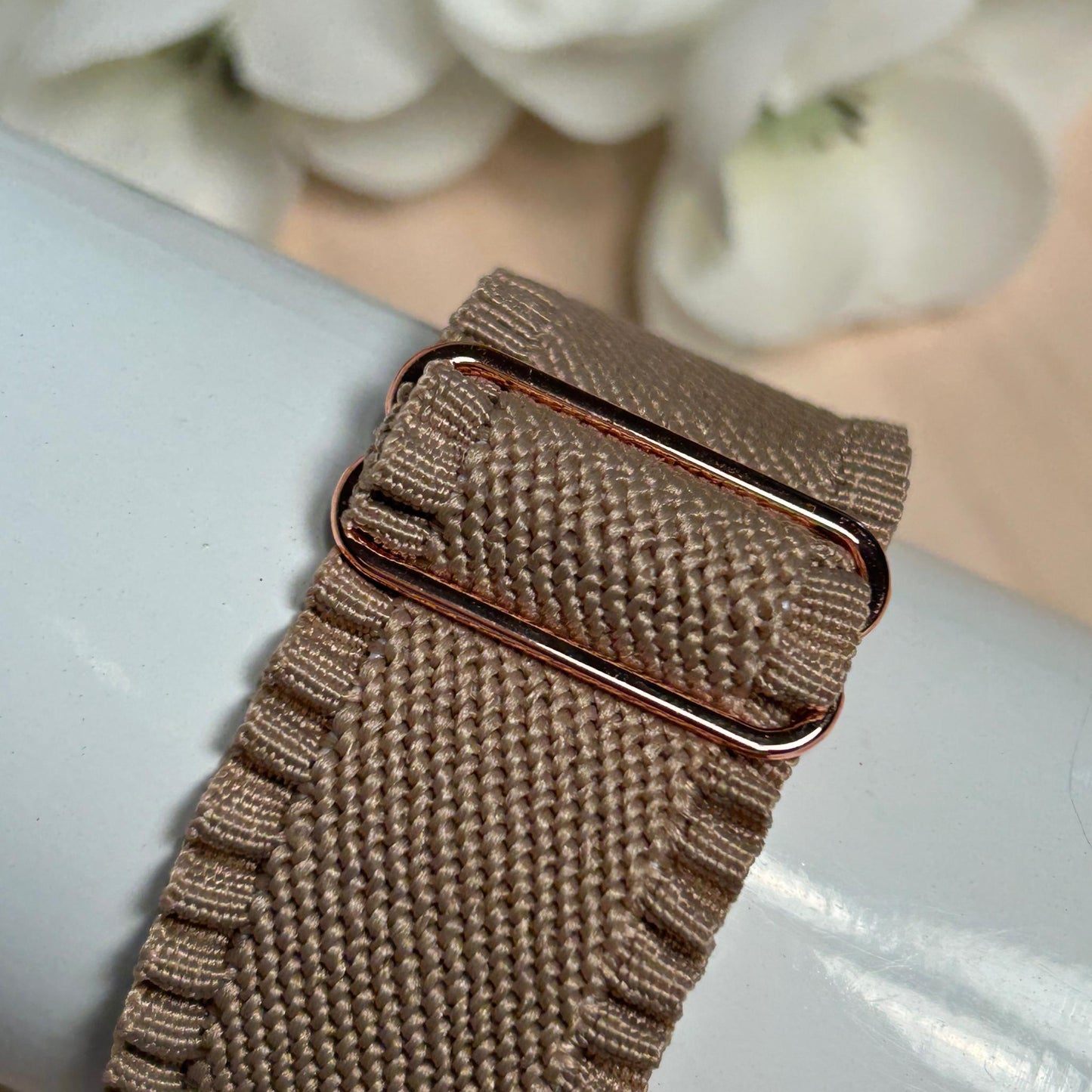 Stretch Ruffle Apple Watchbands - 38/40/41mm - Boho Chic Style