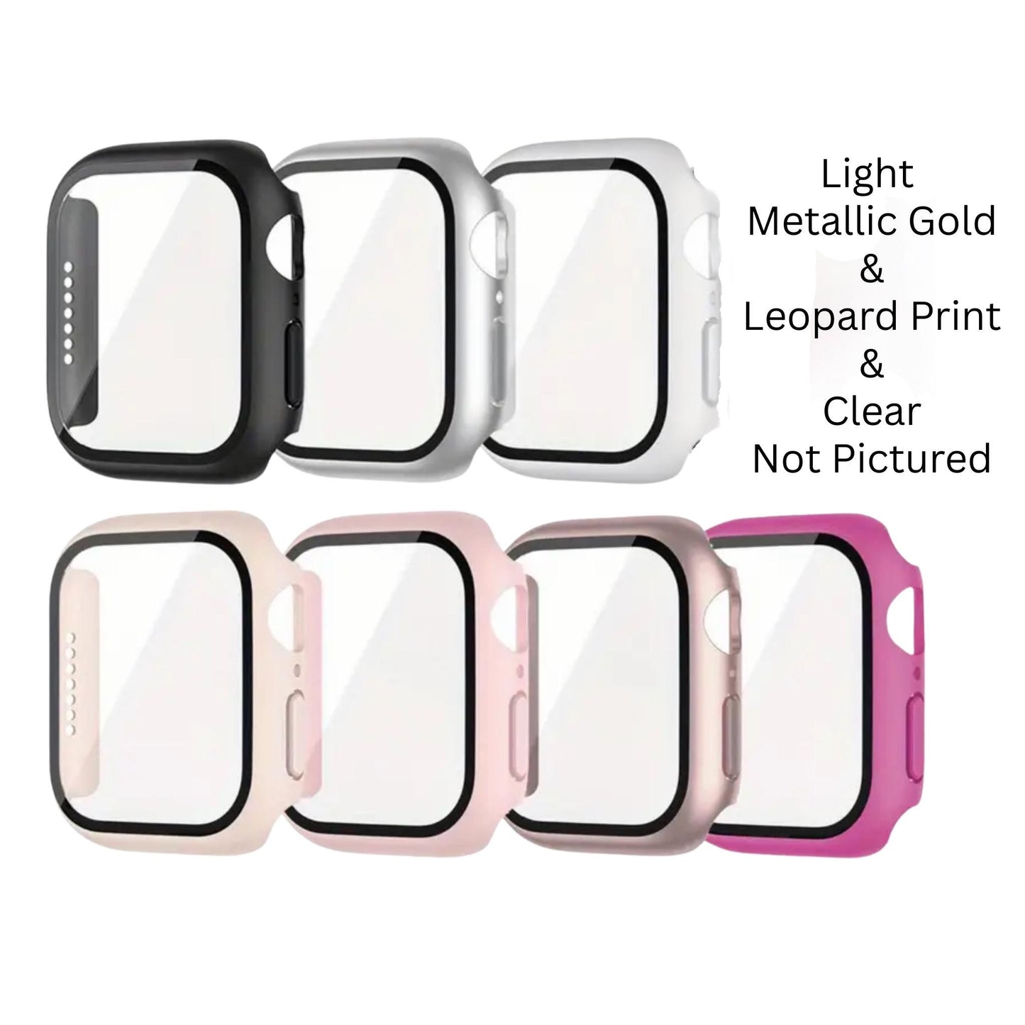 Apple Watch Face Guards, 38/40/41mm, Scratch Resistant Cover