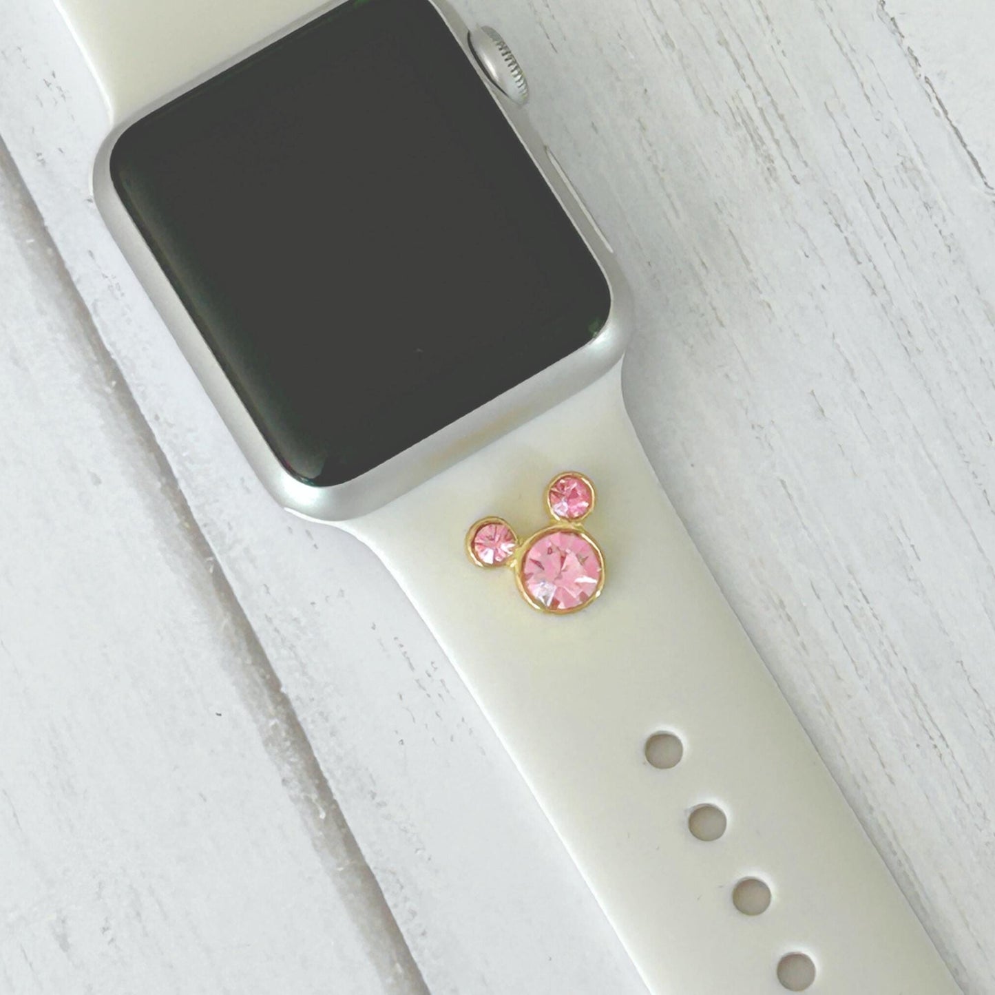 Disney Watchband Charms, Watchband, Watch Jewelry, Watch Studs, Apple Watchband
