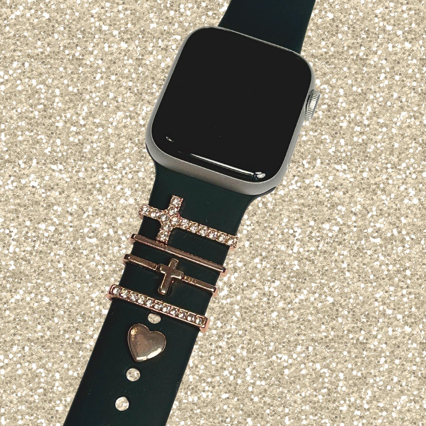 Cross Watchband Charms, Christian Watchband, Universal Charms, Apple Watch, Samsung Galaxy, FitBit