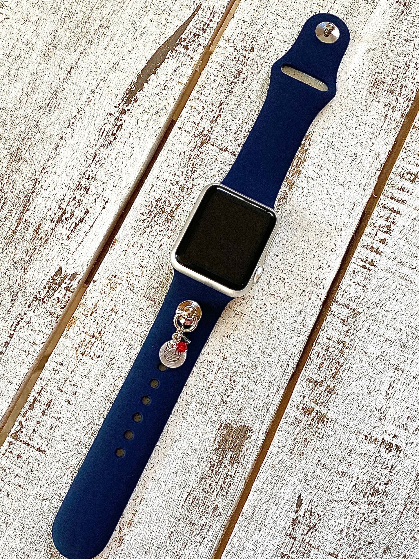 Custom Sports Band for Apple Watches, 38mm, 40mm, 41mm, 42mm, 44mm, 45mm, Fit Apple Watch Series 1-7, SE, Watch Charms