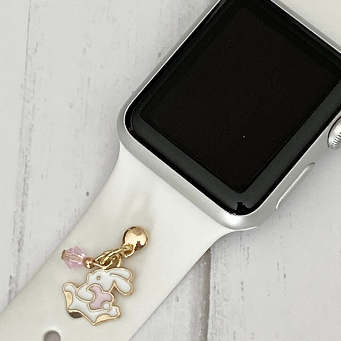 Easter Watch Band Charms, Watchband Studs, Watchband Bars, Apple Watch Charms, Easter Jewelry, Easter Bunny, Apple Watchbands, Bunny Charms