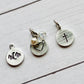 Hand Stamped Custom Apple Watch Band, Watch Charms, Compatible with all Apple Models