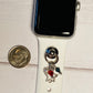Patriotic Watchband Charms, USA Watch Charm, 4th of July, Memorial Day