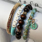 Stack Bracelets/Stretch Bracelets/Layering Bracelets/Boho Jewelry/Handmade Gemstone Bracelets