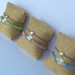 Heishi Beaded Bracelets/Stretch Bracelets/Layering Bracelets/Valentine Gift/Handmade Bracelets/Heart Jewelry/Teen Gift