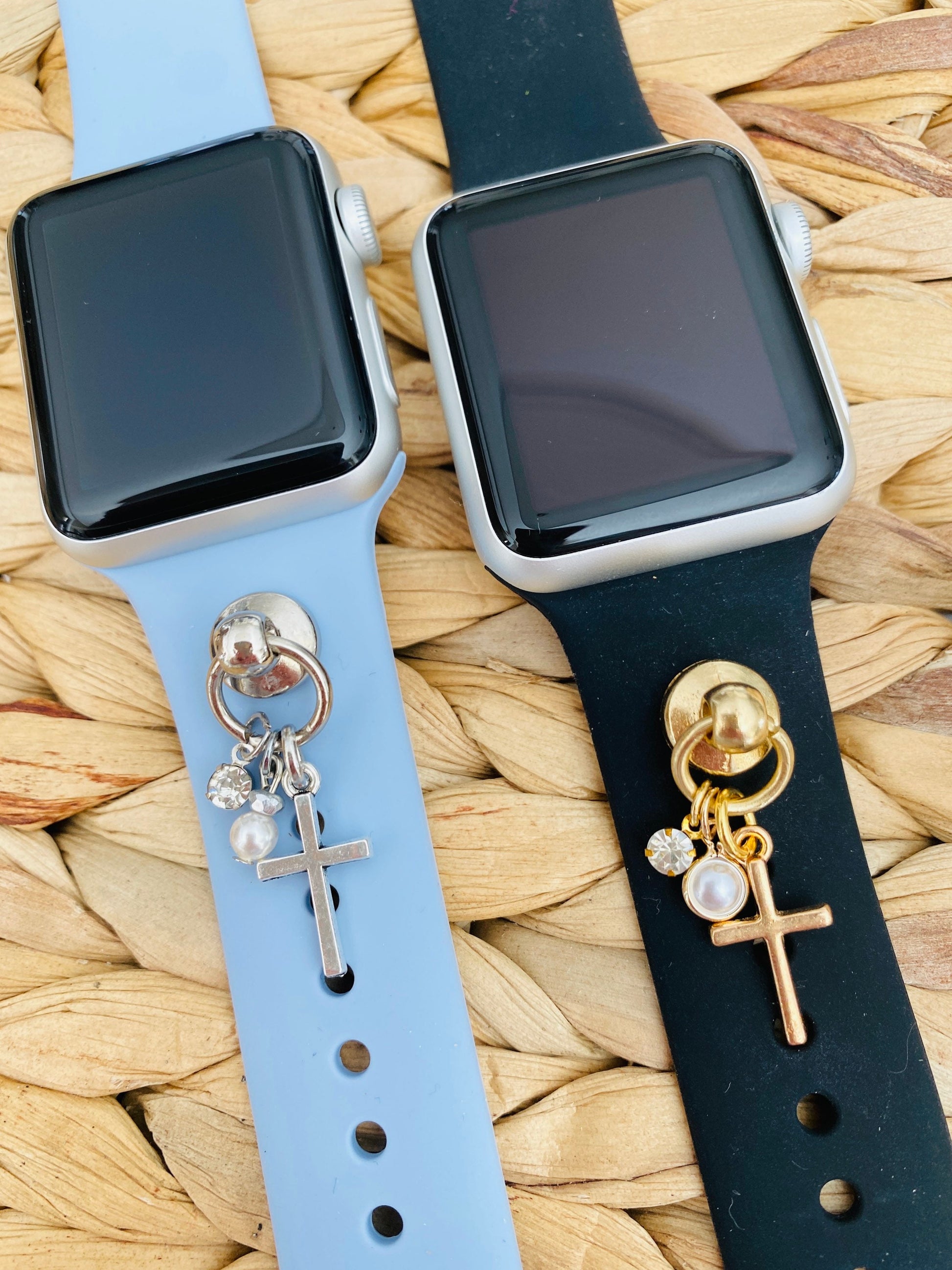 Christian Watchband Charms, Apple Watch Charms, Cross Charms