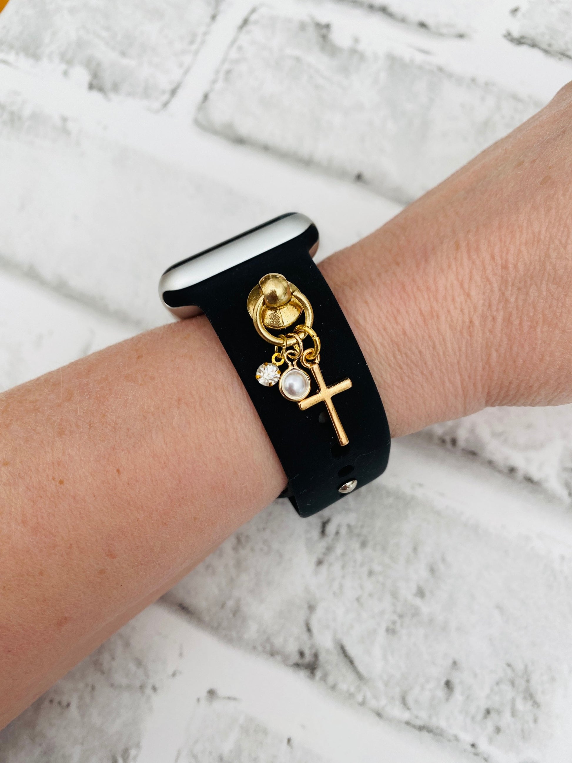 Christian Watchband Charms, Apple Watch Charms, Cross Charms