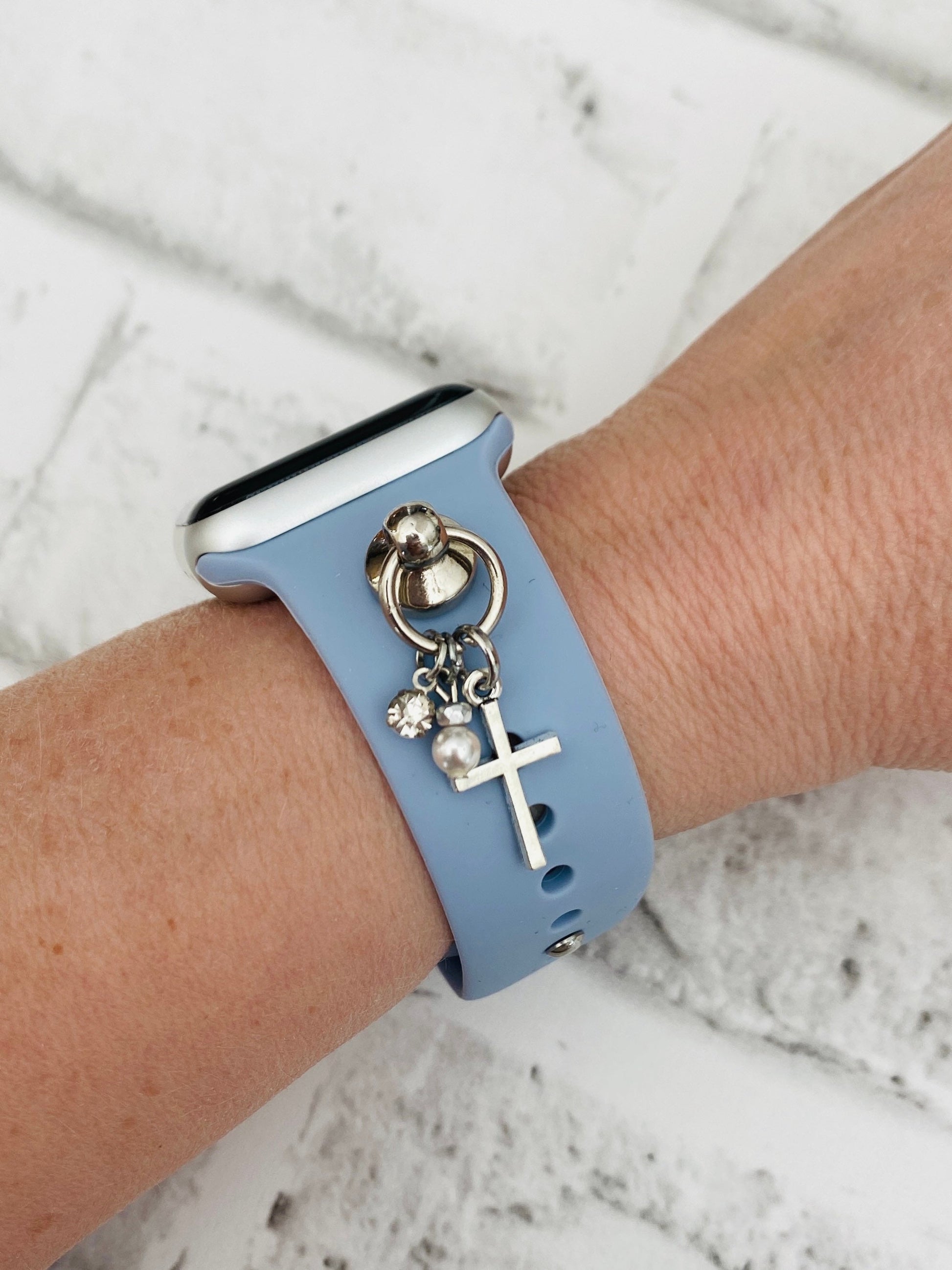 Christian Watchband Charms, Apple Watch Charms, Cross Charms