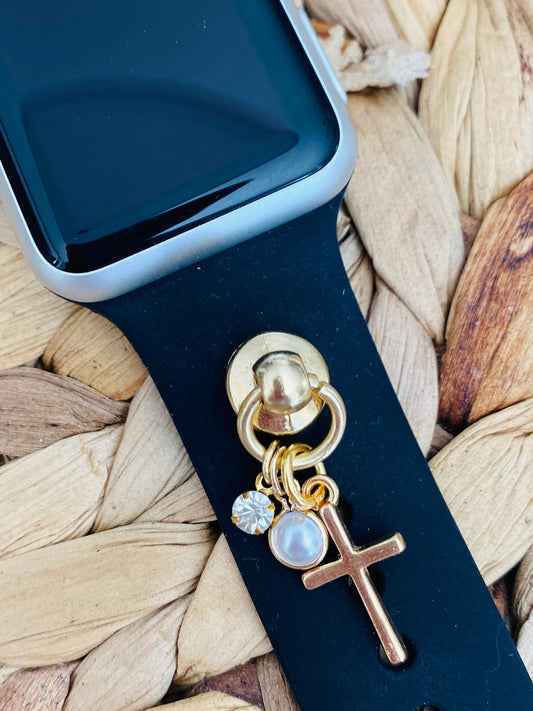 Christian Watchband Charms, Apple Watch Charms, Cross Charms