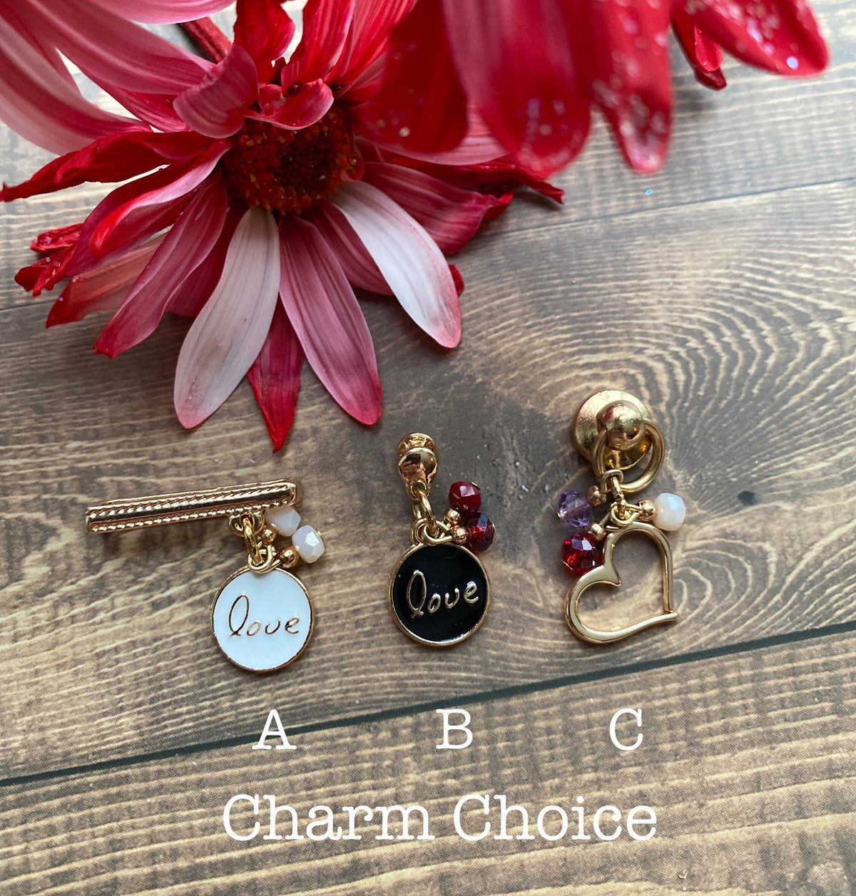 Valentines Universal Watchband Charms, Valentine Jewelry, Apple Watchband, Gift for Mom, Valentines Watchband