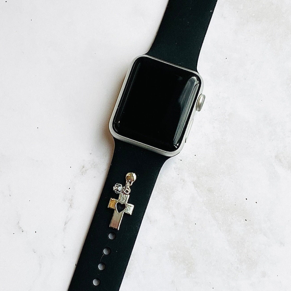 Cross Watchband Stud, Apple Watchband Charms, Watchband Charms, Watchband Jewelry, Cross Jewelry, Christian Gift, Bible Study