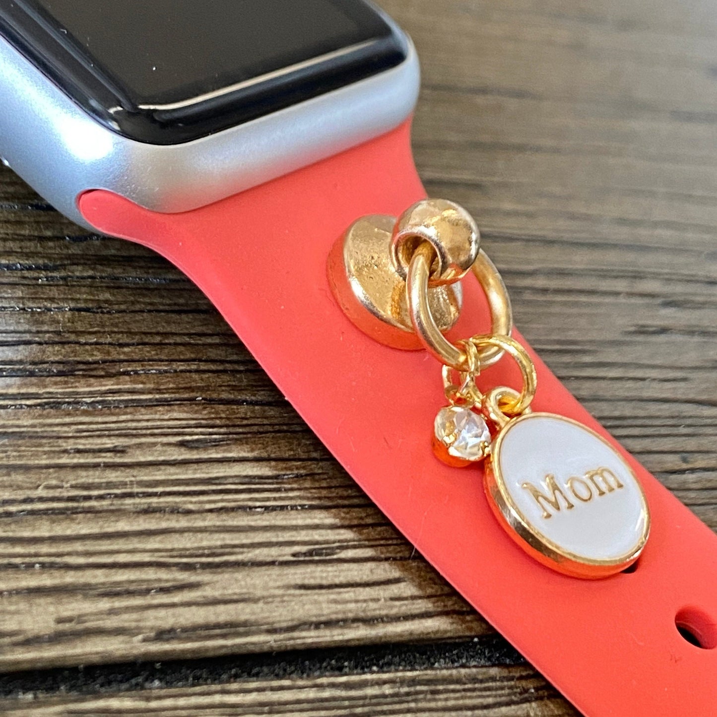 Mom Watchband Charms, Apple Watchband Charm, Mother's Day Gift, Gift for Mom, Mom Jewelry, SmartWatch Charm