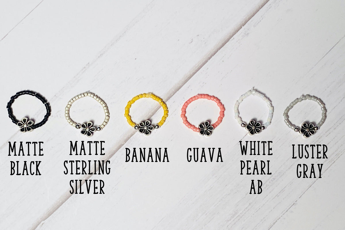 Apple Watchband Halo Ring, Stackable Band Charms, Trendy Watch Accessories, Beaded Rings for your Watchband, Watchband Rings