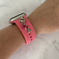 Breast Cancer Awareness Watchband Charms, Apple Watchband Charm, Breast Cancer Awareness Jewelry, Apple Watchbands