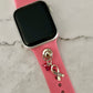 Breast Cancer Awareness Watchband Charms, Apple Watchband Charm, Breast Cancer Awareness Jewelry, Apple Watchbands