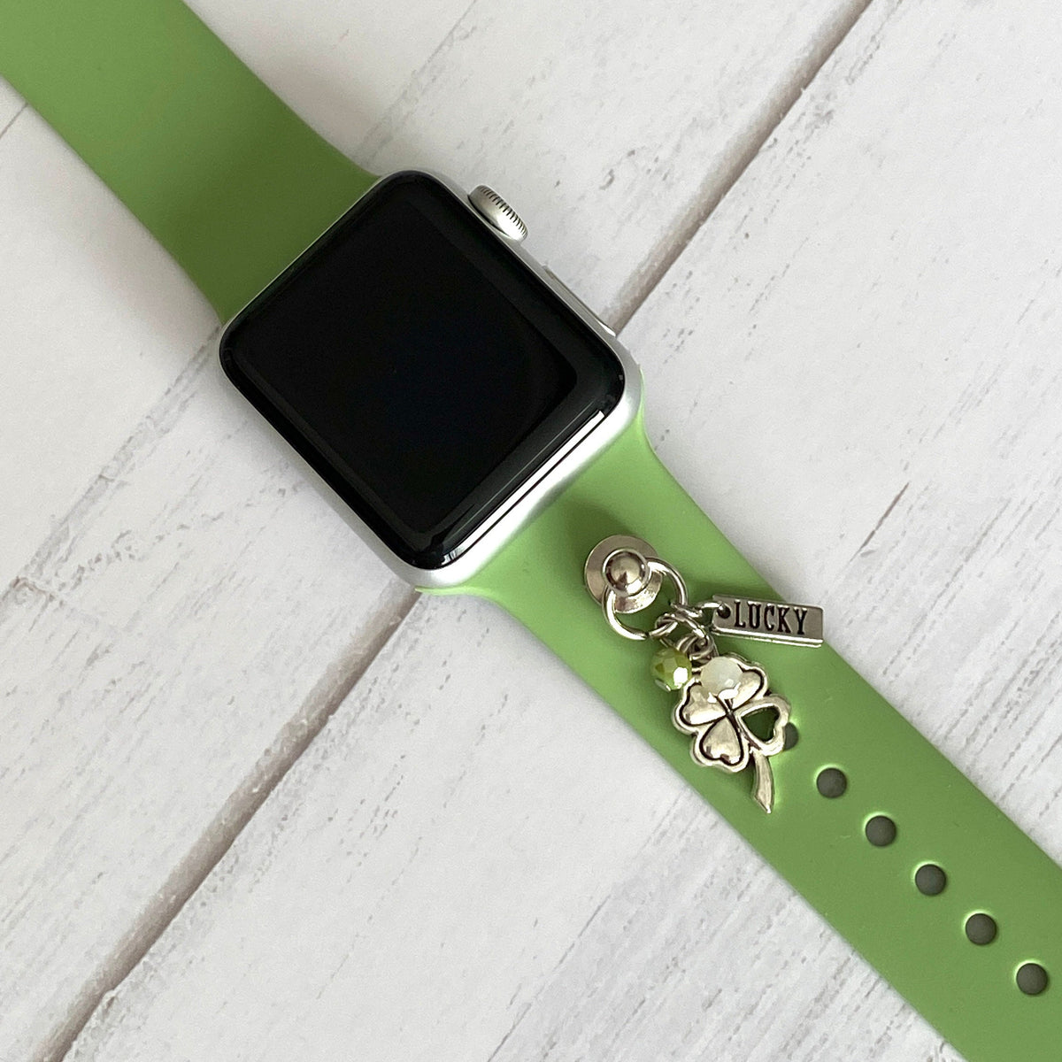 St. Patrick's Day Universal Watch Band Charms, Watchband Jewelry, Fit Most All Smartwatch Bands, Apple Watch Bands