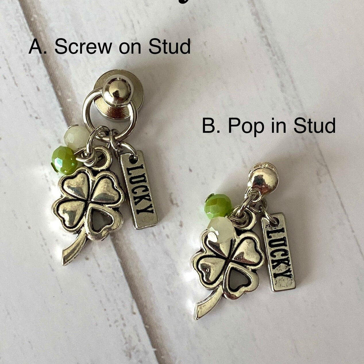 St. Patrick's Day Universal Watch Band Charms, Watchband Jewelry, Fit Most All Smartwatch Bands, Apple Watch Bands