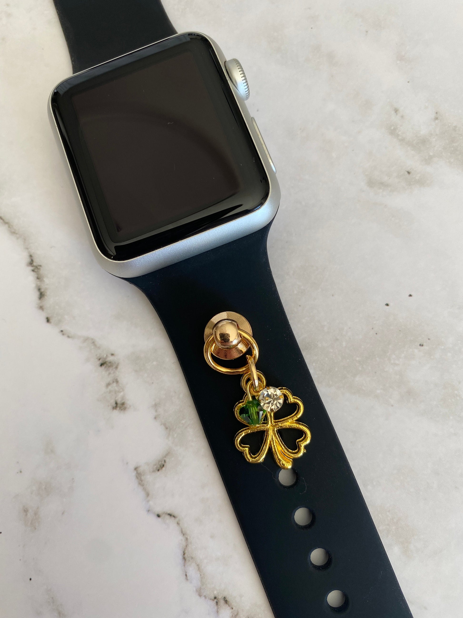 St. Patrick's Day Universal Watch Band Charms, Watchband Jewelry, Fit Most All Smartwatch Bands, Apple Watch Bands