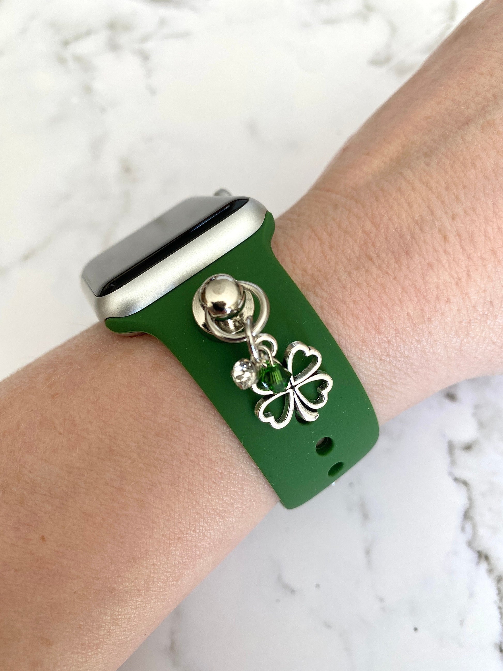 St. Patrick's Day Universal Watch Band Charms, Watchband Jewelry, Fit Most All Smartwatch Bands, Apple Watch Bands