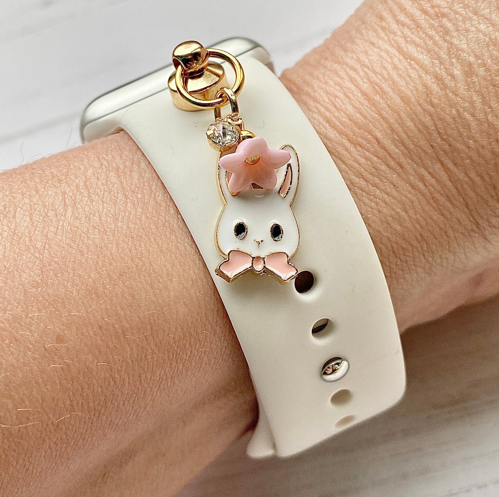 Easter Universal Watchband Charms - Fit Most all Smartwatch Bands - Custom Apple Watchbands