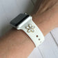 Flower Stud Apple Watchband, Floral Watchband, Watch Jewelry, Watch Studs, Apple Watchband, Spring Watchband, Summer Watchband