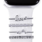 Love Stackable Watchband Charms, Watch Bars, Apple Watch Band Accessories, Gift for Mom, Apple Watch Jewelry, Watch Jewelry, Valentines