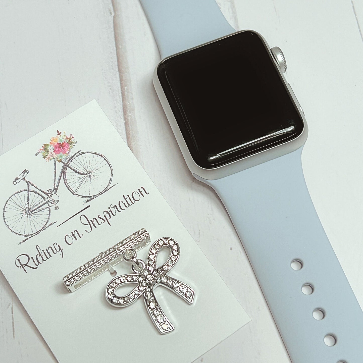 Boutique Bow Watchband Charms, Watchband Jewelry, Womens Watchbands