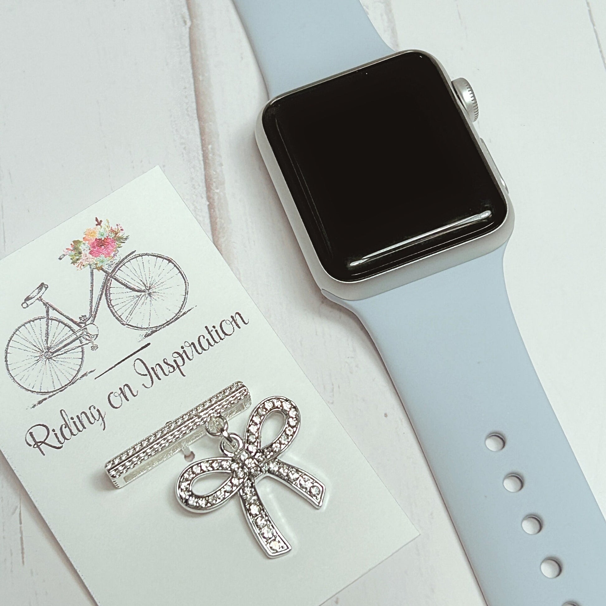 Boutique Bow Watchband Charms, Watchband Jewelry, Womens Watchbands
