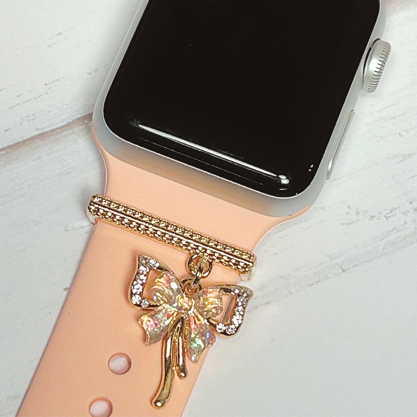 Boutique Bow Watchband Charms, Watchband Jewelry, Womens Watchbands