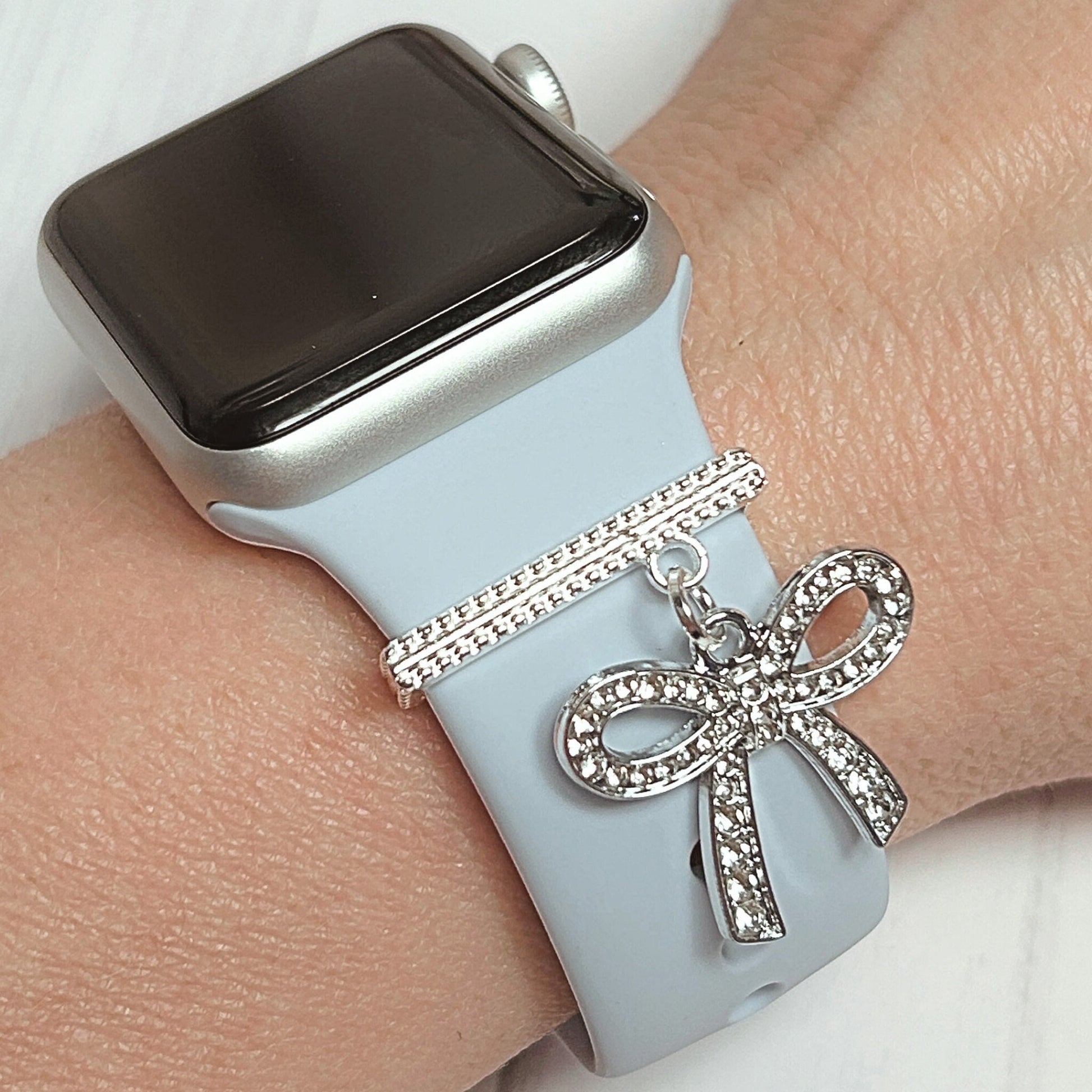 Boutique Bow Watchband Charms, Watchband Jewelry, Womens Watchbands