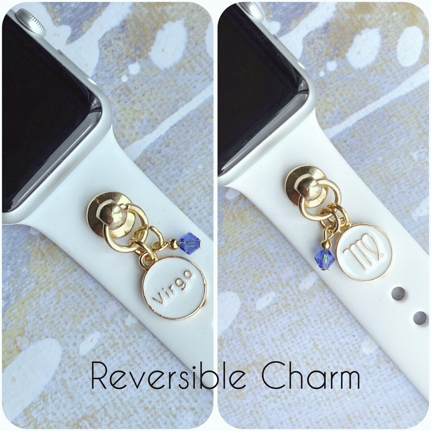 Horoscope Watch Charm, Zodiac Signs Jewelry, Astrological Jewelry, Horoscopes