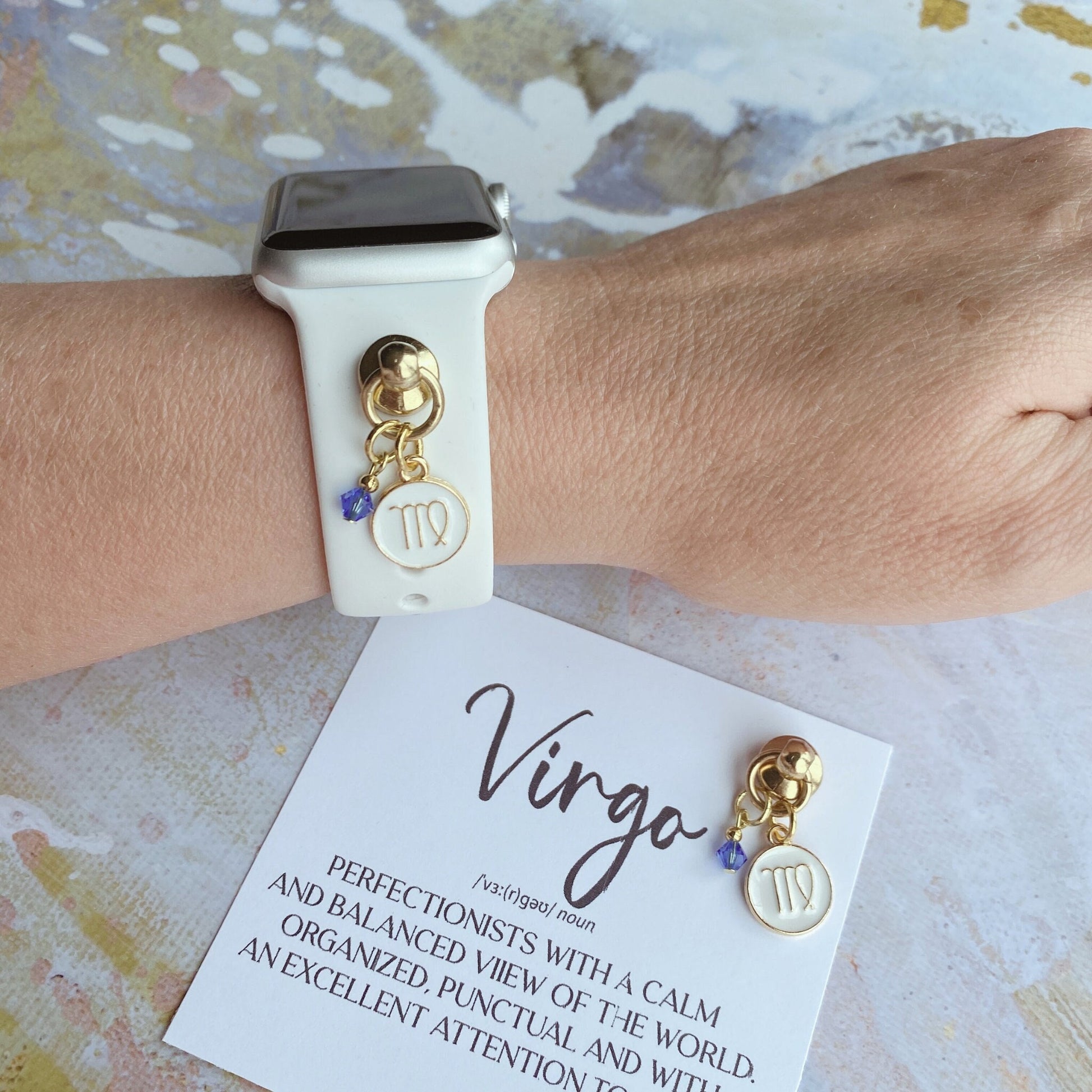 Upgrade to Priority Mail - Horoscope Watch Charm, Zodiac Signs Jewelry, Astrological Jewelry, Horoscopes