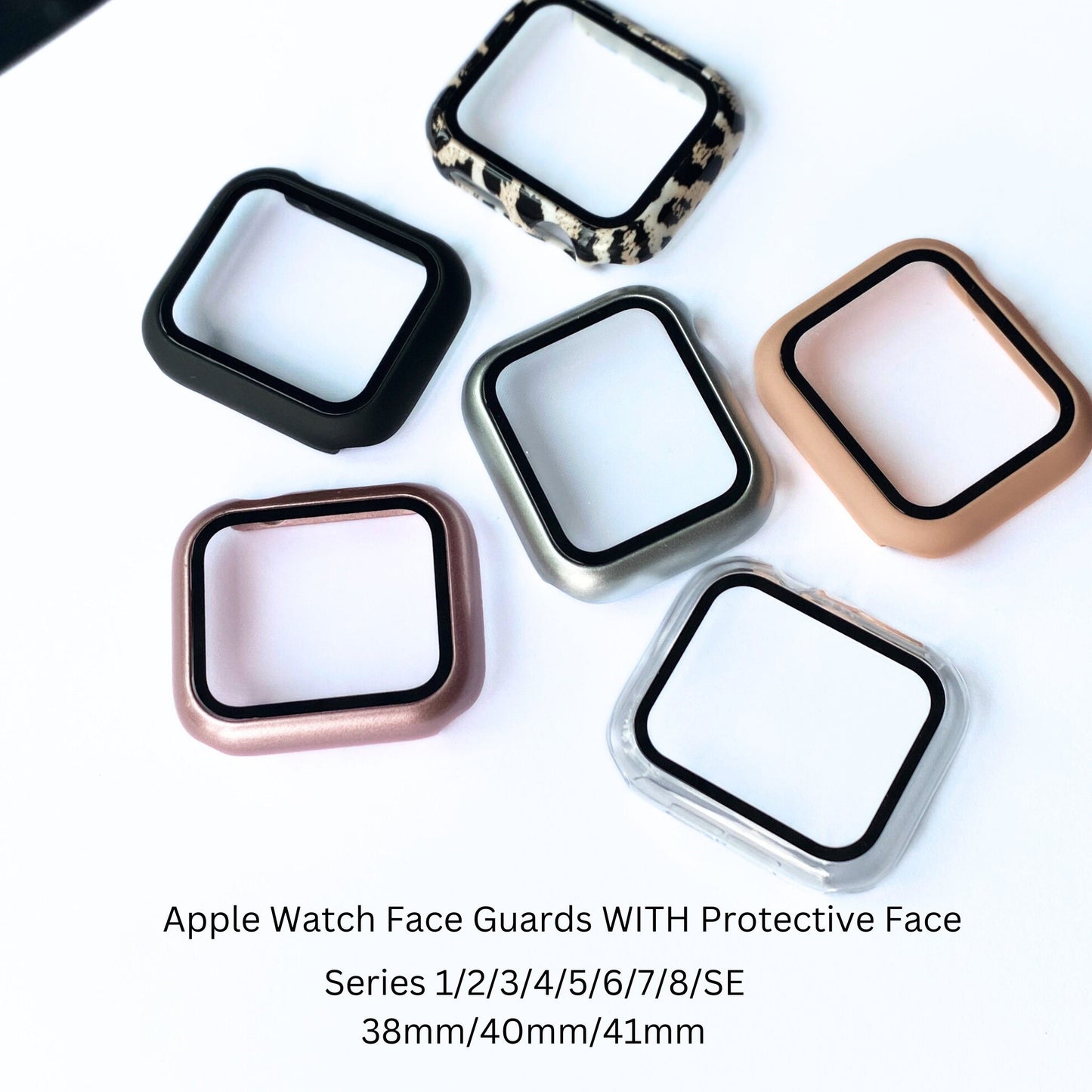 Apple Watch Face Guards with Protective Face Covering 38/40/41mm