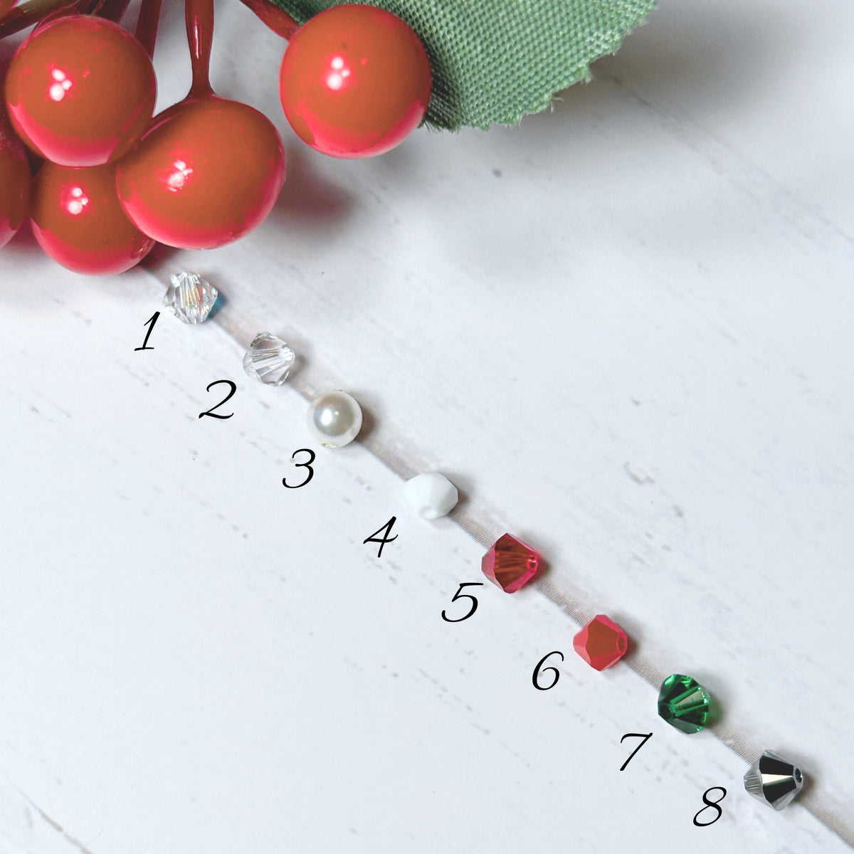 Choose your Charm Set, Christmas Watchband Charms for Milanese Loop Style Watchbands