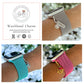 Pink Tropical Watchband and Charm Set for Apple Watchbands