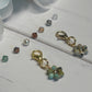 Choose your Charm Set, Floral Watchband Charms for Milanese Loop Style Watchbands