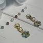 Choose your Charm Set, Floral Watchband Charms for Milanese Loop Style Watchbands