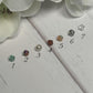 Choose your Charm Set, Floral Watchband Charms for Milanese Loop Style Watchbands