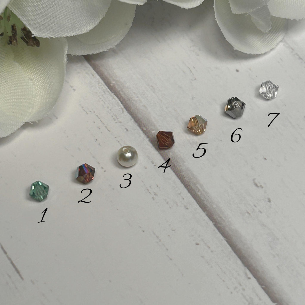 Choose your Charm Set, Floral Watchband Charms for Milanese Loop Style Watchbands